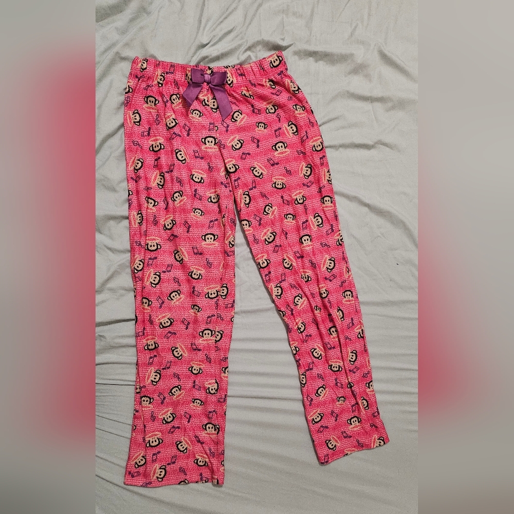 Kids Extra Large Paul Frank Sock Monkey Pajama Pants
